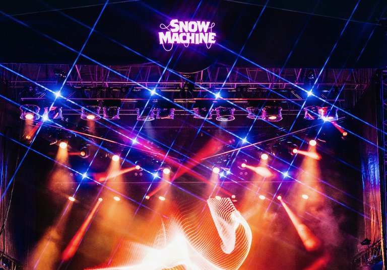 Snow Machine Festival Queenstown AV LED Music Production
