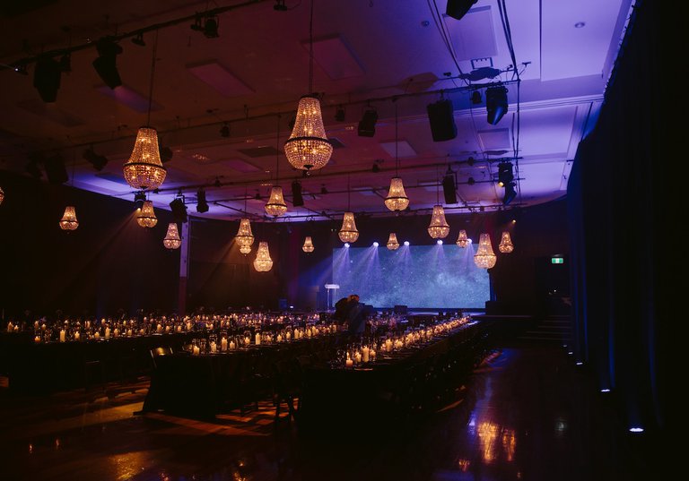 Queenstown Gala Dinner Productions AV TomTom Memorial Centre