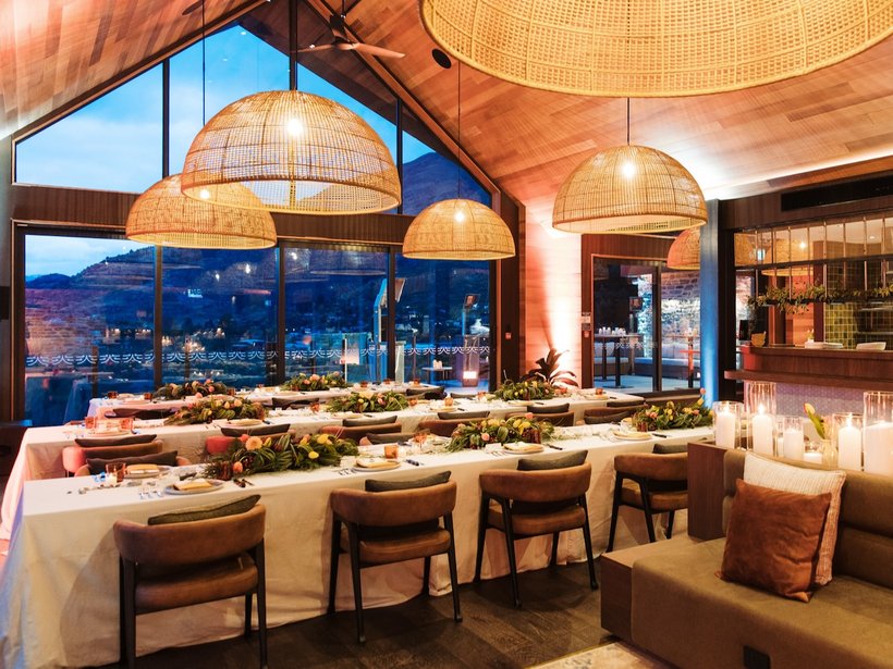 TomTom Productions AV Queenstown Coronet Ridge dinner - 3
