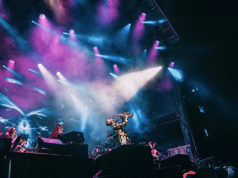 TomTom Queenstown AV Productions Festival music lights - 3