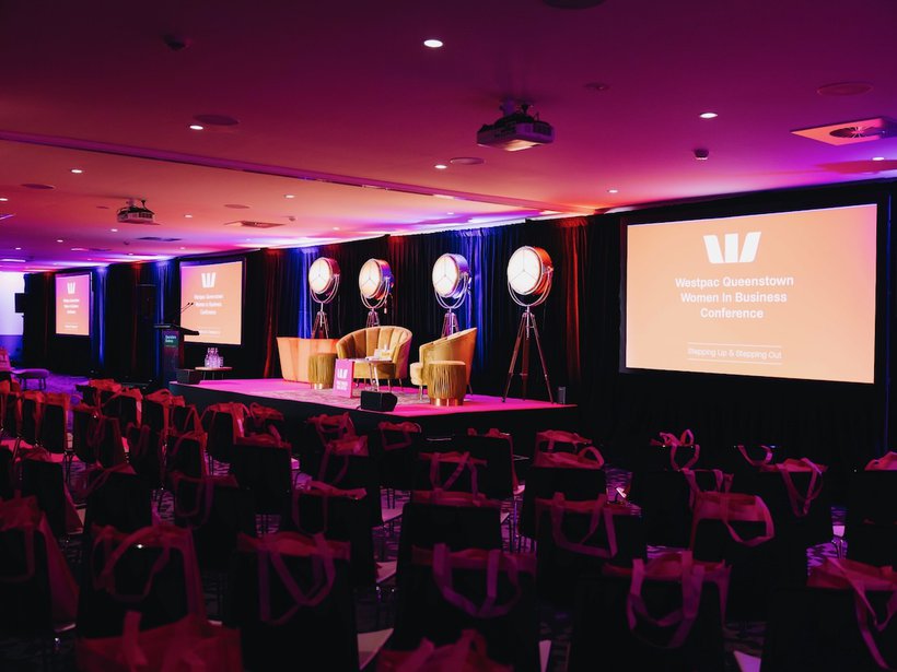 TomTom Queenstown AV Productions events Rydges QT Conference